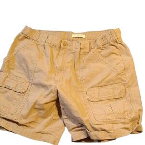 Savane Men's W36 Beige Khaki Cargo Shorts